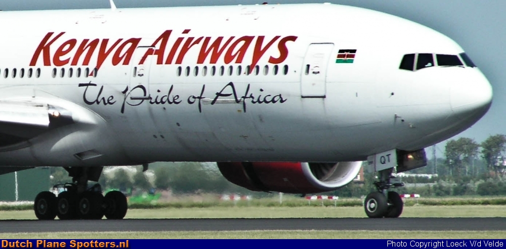 5Y-KQT Boeing 777-200 Kenya Airways by Loeck V/d Velde