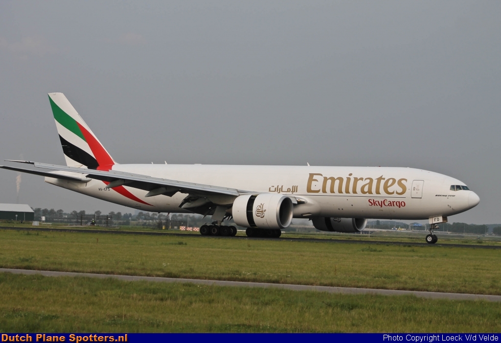 A6-EFD Boeing 777-F Emirates Sky Cargo by Loeck V/d Velde