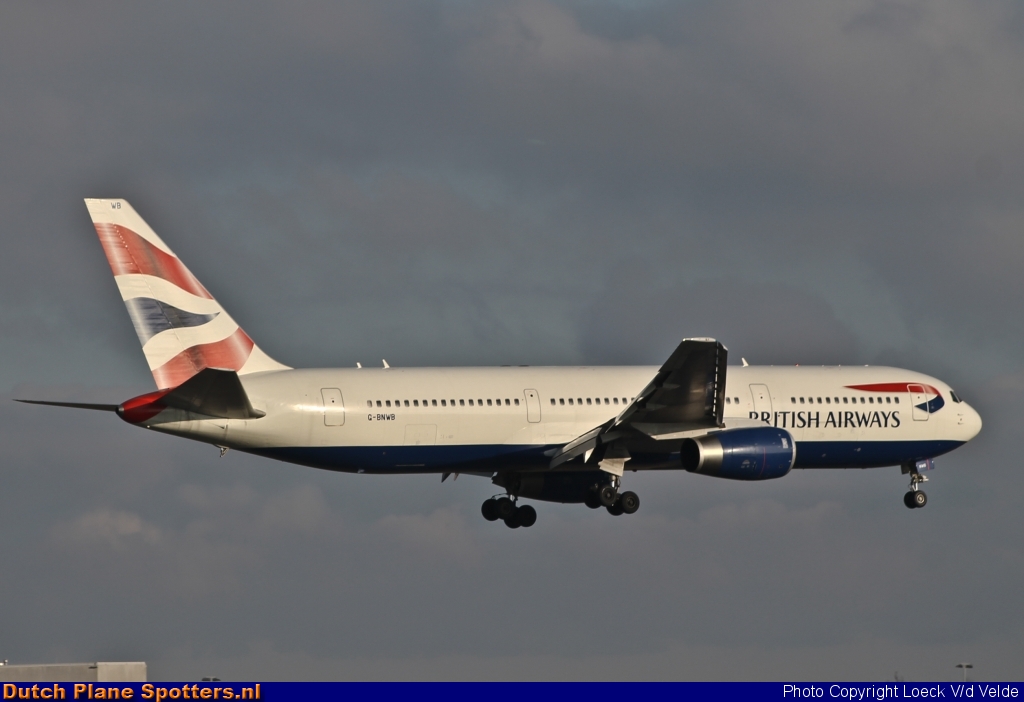 G-BNWB Boeing 767-300 British Airways by Loeck V/d Velde