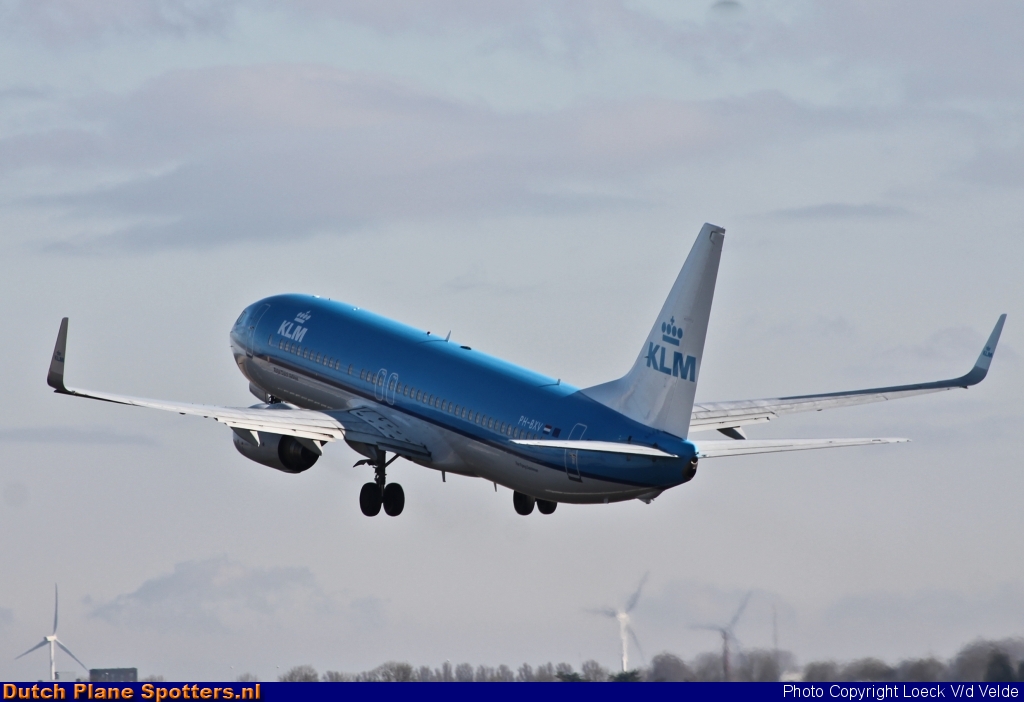 PH-BXV Boeing 737-800 KLM Royal Dutch Airlines by Loeck V/d Velde