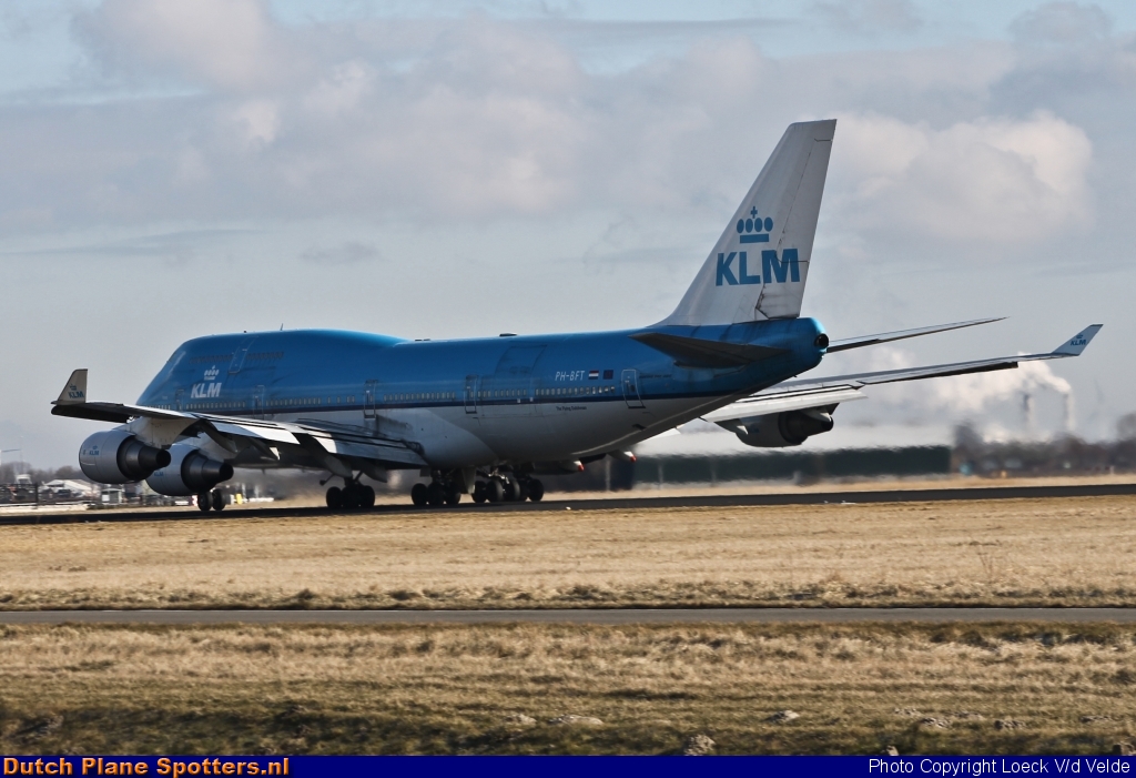 PH-BFT Boeing 747-400 KLM Royal Dutch Airlines by Loeck V/d Velde
