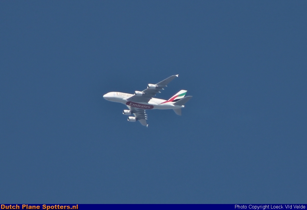 A6-EEE Airbus A380-800 Emirates by Loeck V/d Velde