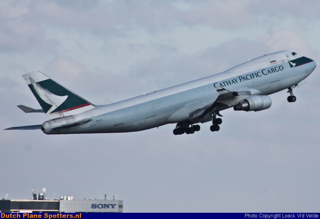 B-LIC Boeing 747-400 Cathay Pacific Cargo by Loeck V/d Velde