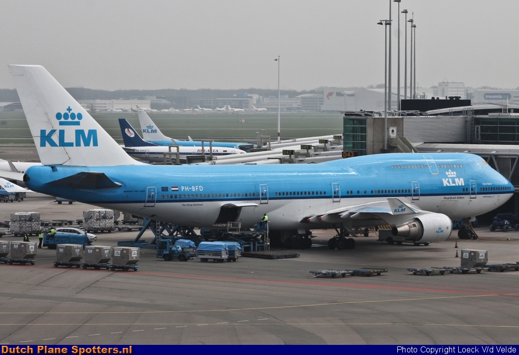 PH-BFD Boeing 747-400 KLM Royal Dutch Airlines by Loeck V/d Velde