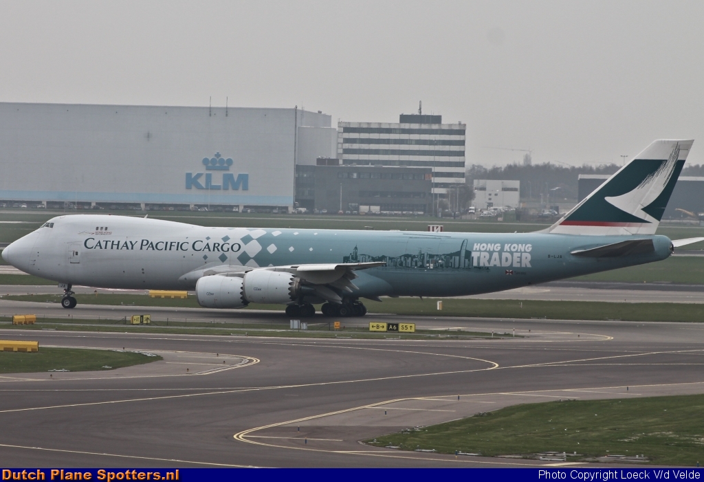 B-LJA Boeing 747-8 Cathay Pacific Cargo by Loeck V/d Velde