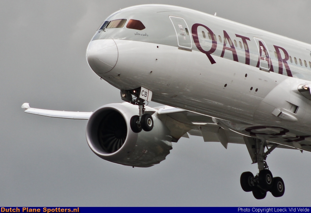 A7-BCB Boeing 787-8 Dreamliner Qatar Airways by Loeck V/d Velde