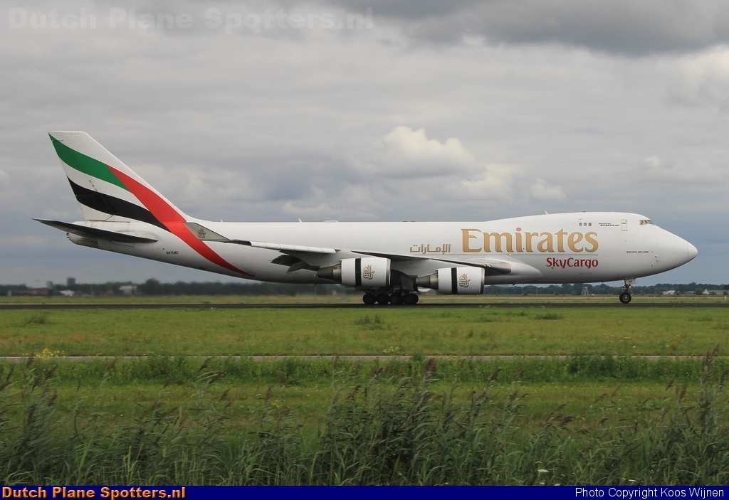 N415MC Boeing 747-400 Emirates Sky Cargo by Koos Wijnen