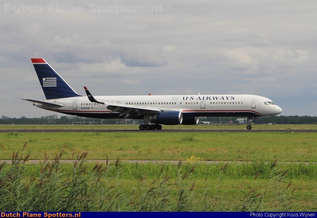 N938UW Boeing 757-200 US Airways by Koos Wijnen