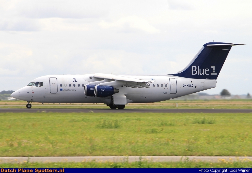 OH-SAO BAe 146 Blue1 by Koos Wijnen