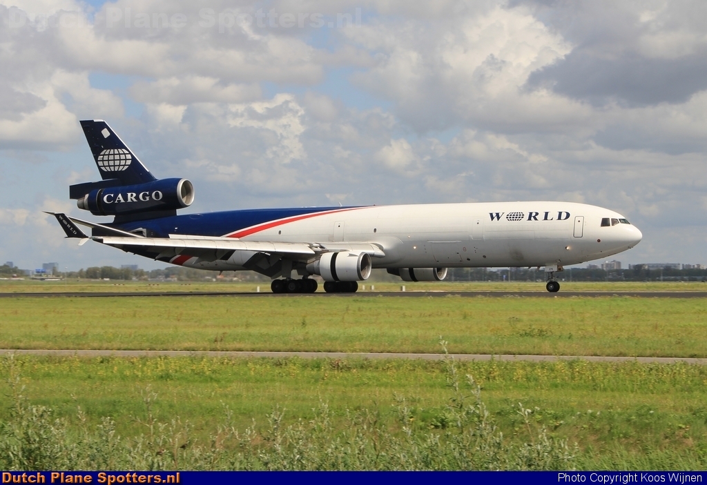 N279WA McDonnell Douglas MD-11 World Airways Cargo by Koos Wijnen