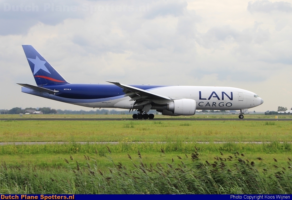 N774LA Boeing 777-F LAN Cargo by Koos Wijnen