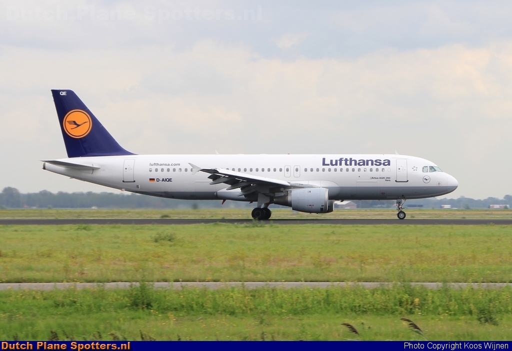 D-AIQE Airbus A320 Lufthansa by Koos Wijnen