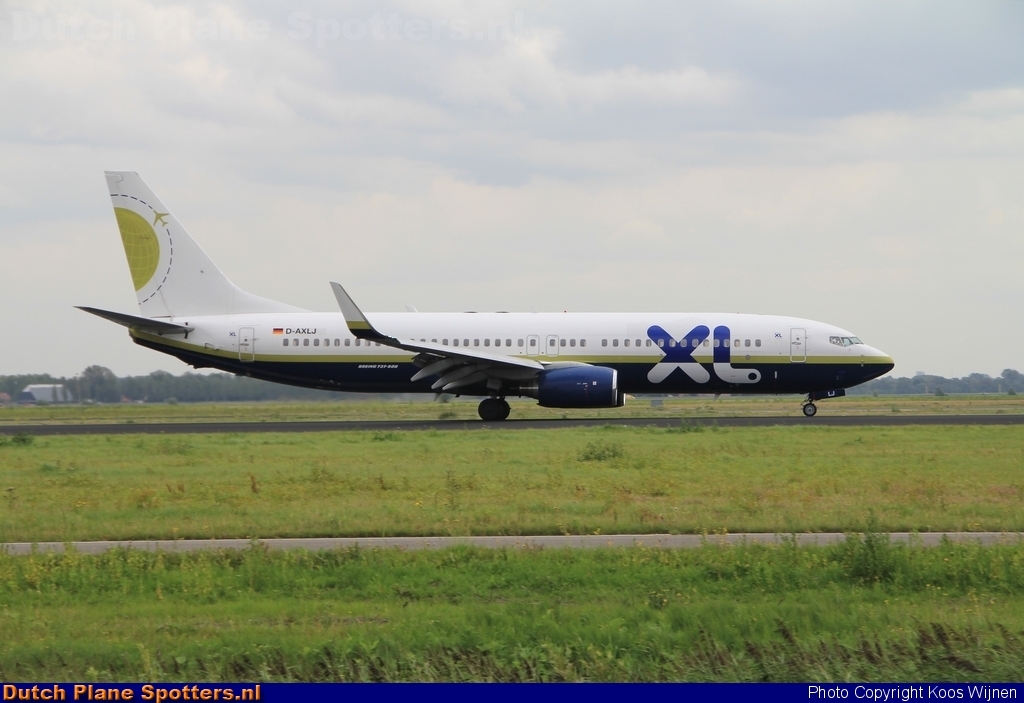 D-AXLJ Boeing 737-800 XL Airways Germany by Koos Wijnen