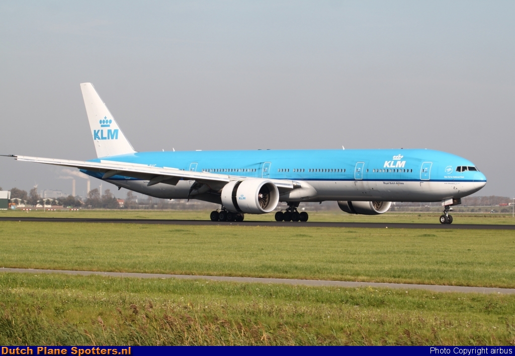 PH-BVC Boeing 777-300 KLM Royal Dutch Airlines by airbus