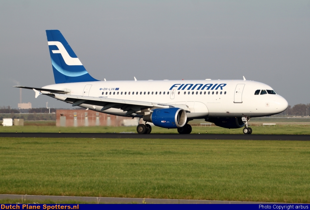 OH-LVK Airbus A319 Finnair by airbus
