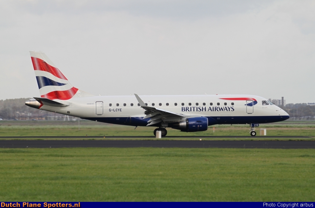 G-LCYE Embraer 170 BA CityFlyer (British Airways) by airbus