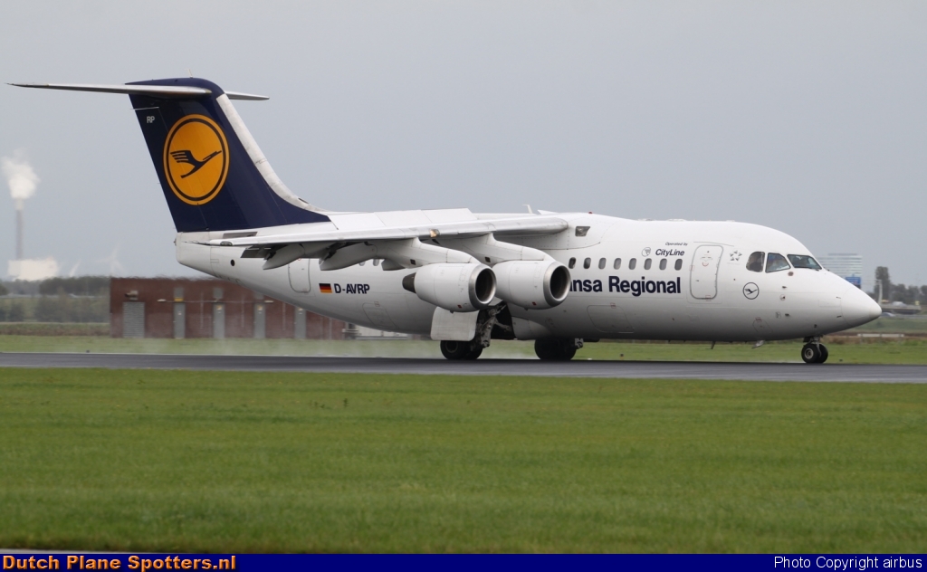 D-AVRP BAe 146 CityLine (Lufthansa Regional) by airbus