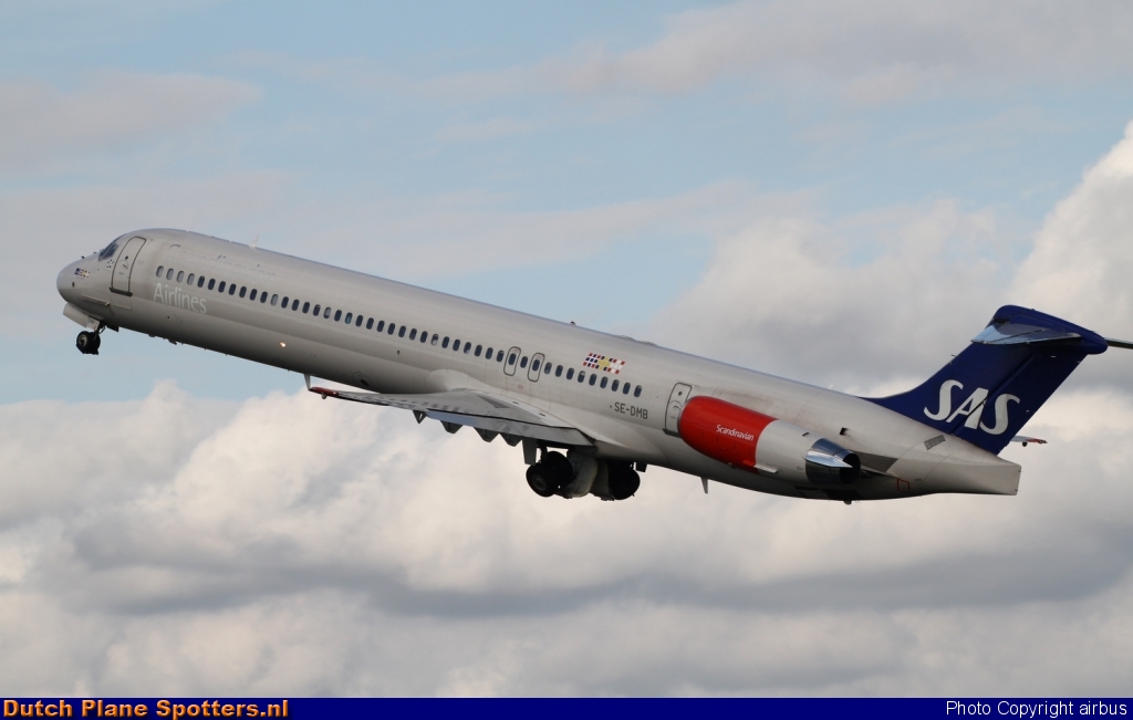 SE-DMB McDonnell Douglas MD-81 SAS Scandinavian Airlines by airbus