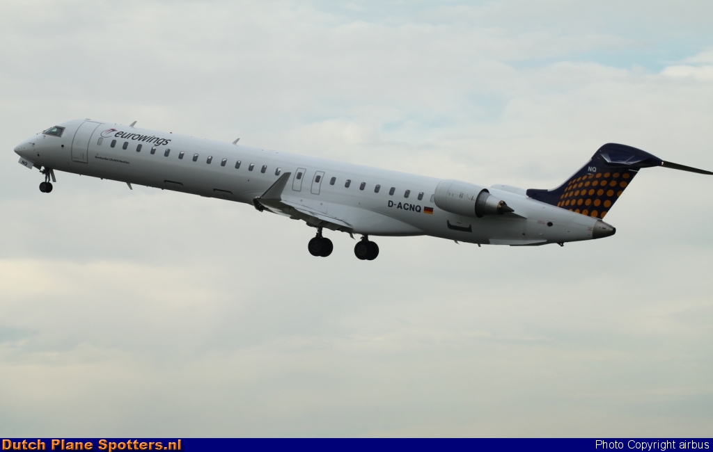 D-ACNQ Bombardier Canadair CRJ900 Eurowings by airbus