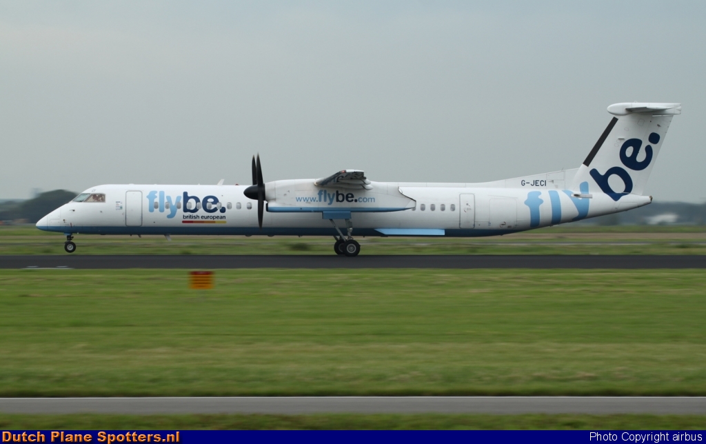 G-JECI Bombardier Dash 8-Q400 Flybe by airbus