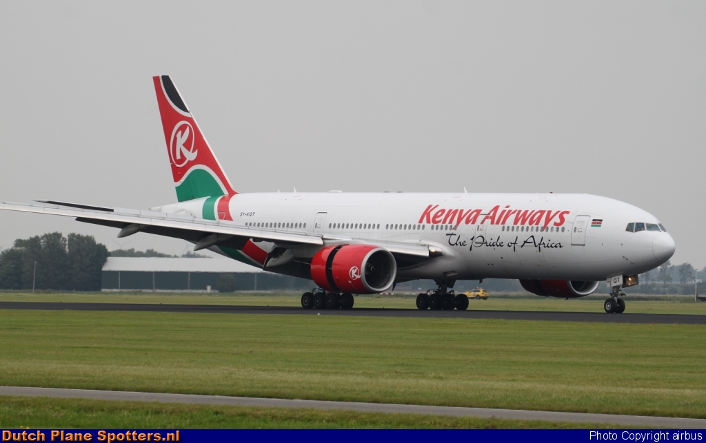 5Y-KQT Boeing 777-200 Kenya Airways by airbus