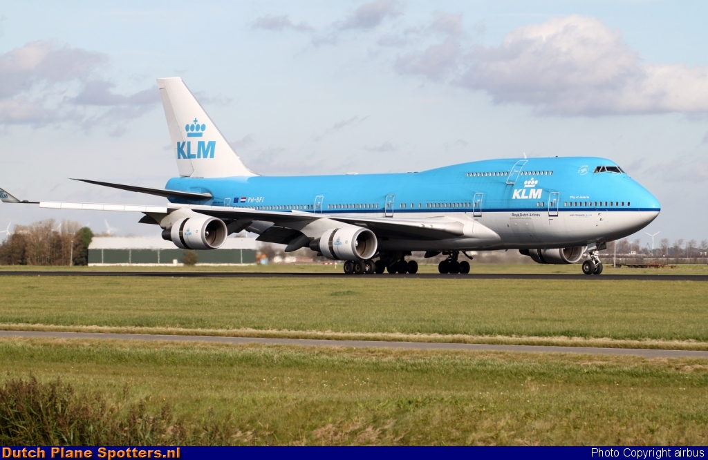 PH-BFI Boeing 747-400 KLM Royal Dutch Airlines by airbus