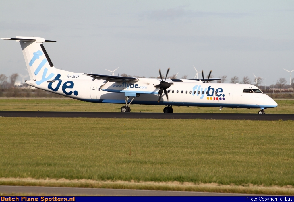 G-JECF Bombardier Dash 8-Q400 Flybe by airbus