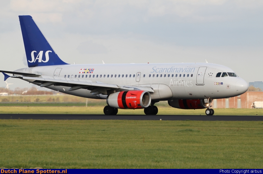 OY-KBR Airbus A319 SAS Scandinavian Airlines by airbus