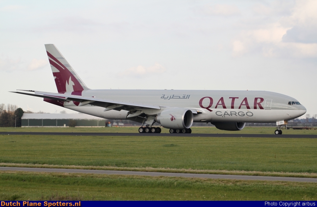 A7-BFB Boeing 777-F Qatar Airways Cargo by airbus