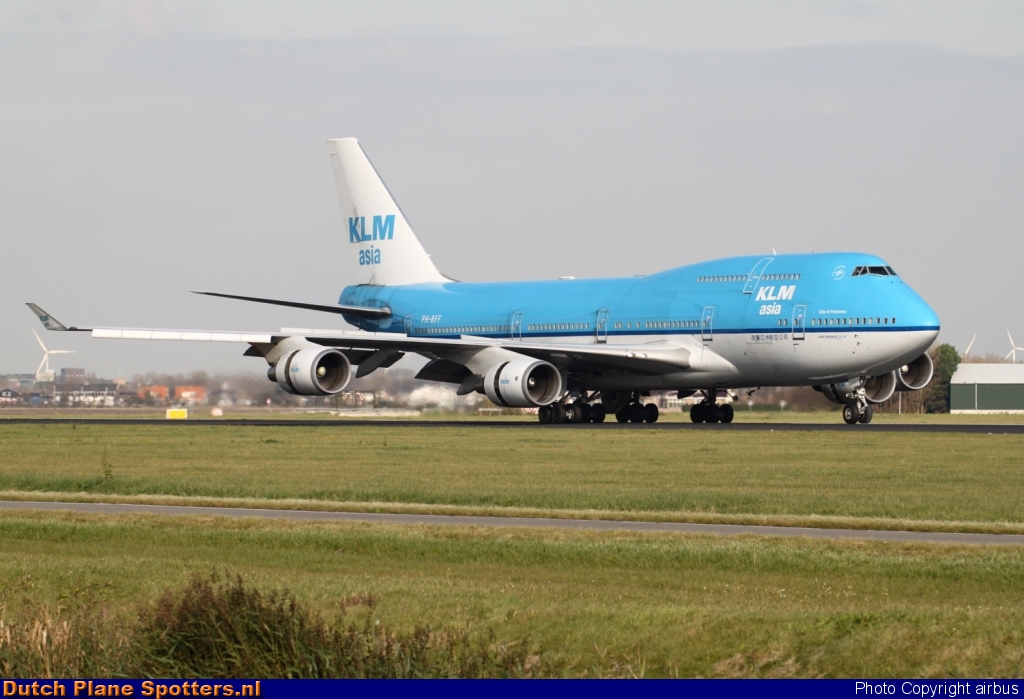 PH-BFF Boeing 747-400 KLM Asia by airbus