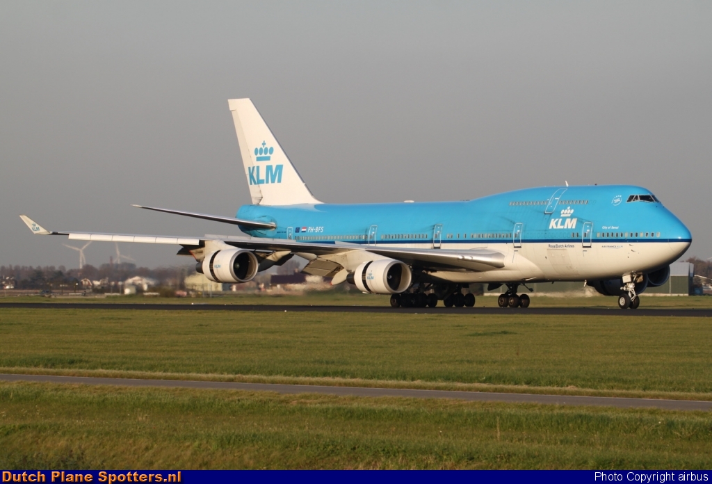 PH-BFS Boeing 747-400 KLM Royal Dutch Airlines by airbus