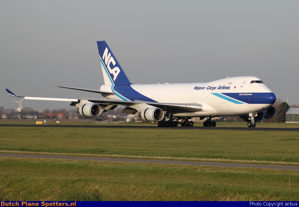 JA07KZ Boeing 747-400 Nippon Cargo Airlines by airbus