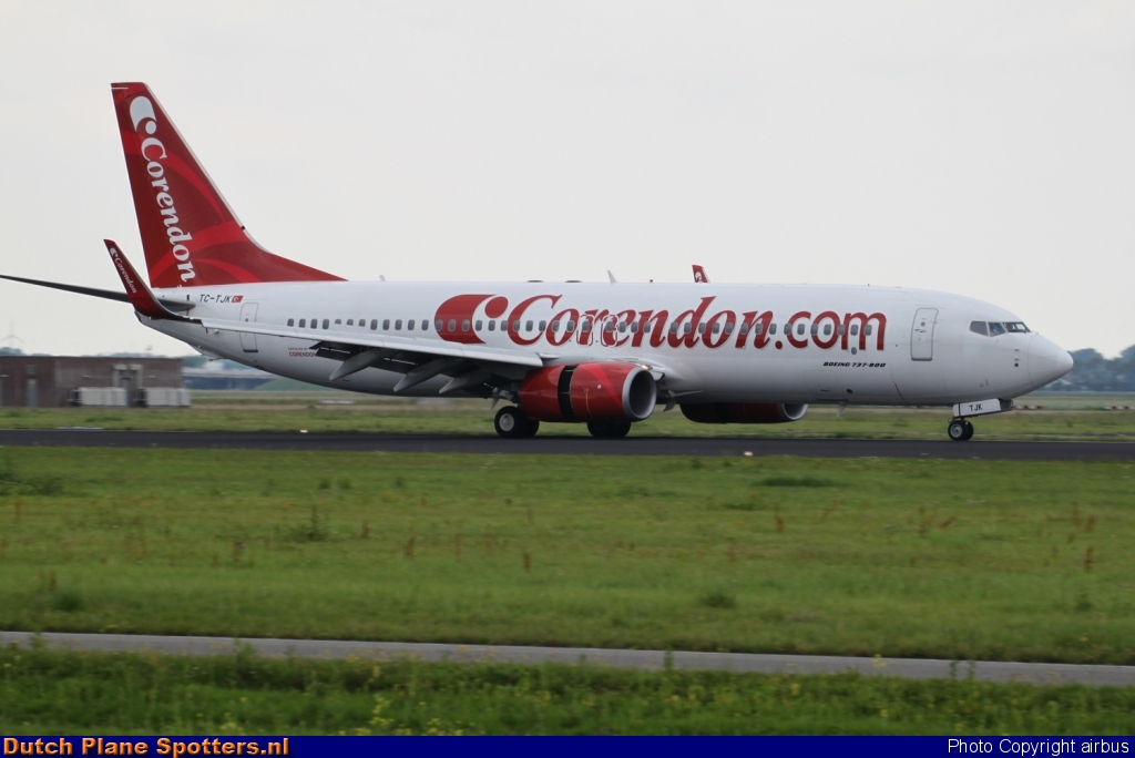 TC-TJK Boeing 737-800 Corendon Airlines by airbus