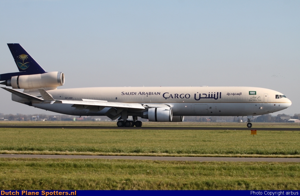 HZ-AND McDonnell Douglas MD-11 Saudi Arabian Cargo by airbus
