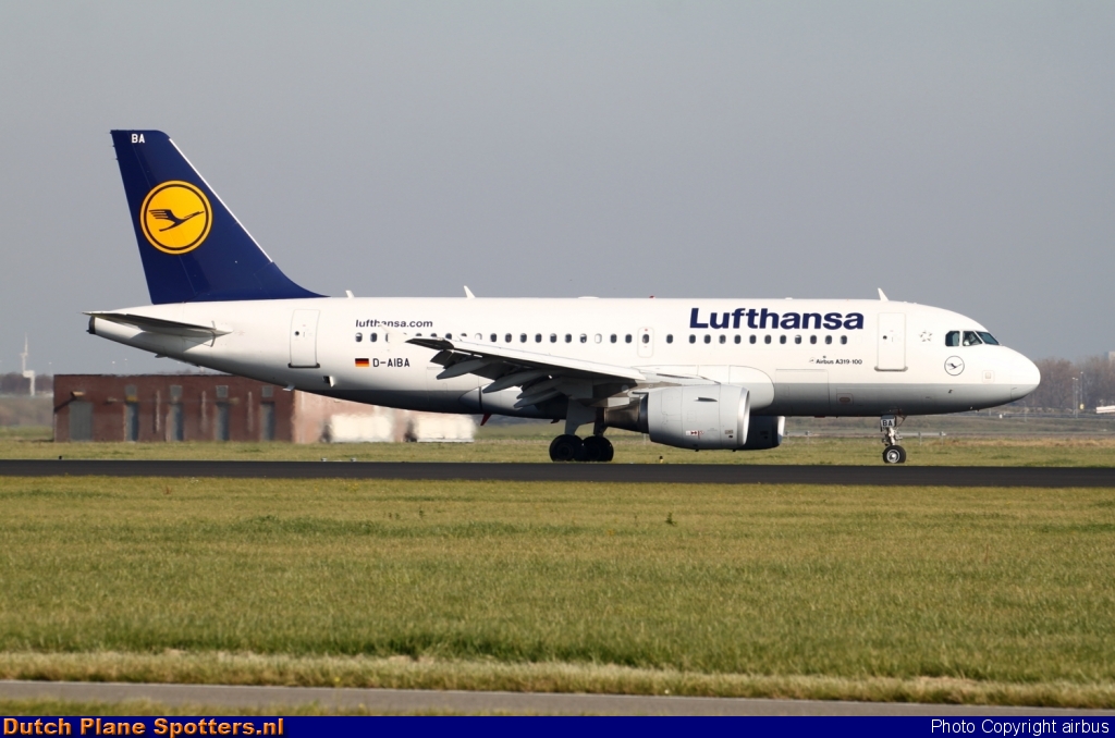 D-AIBA Airbus A319 Lufthansa by airbus