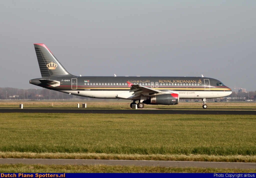 F-OHGV Airbus A320 Royal Jordanian Airlines by airbus