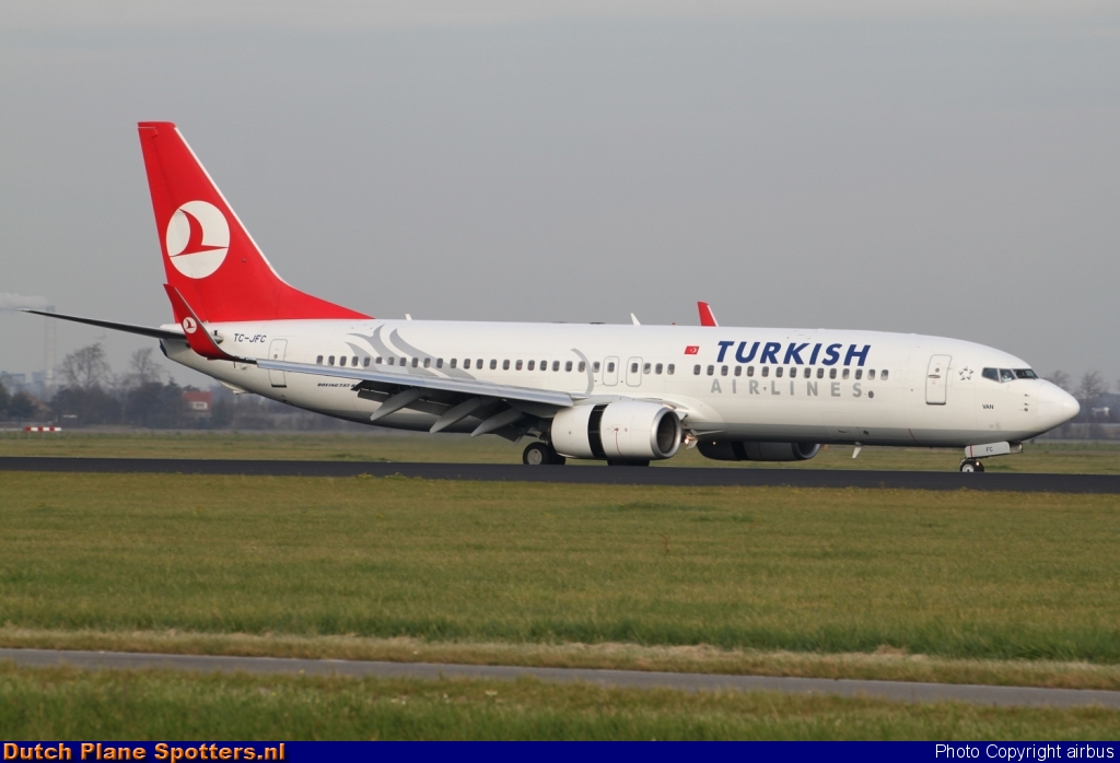 TC-JFC Boeing 737-800 Turkish Airlines by airbus