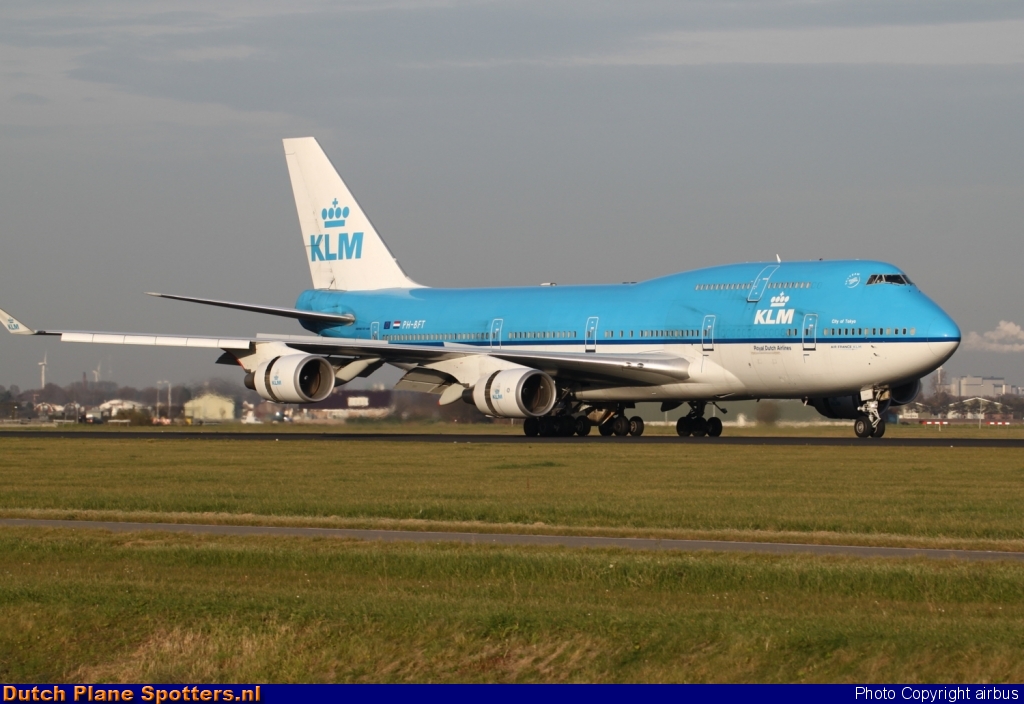 PH-BFT Boeing 747-400 KLM Royal Dutch Airlines by airbus