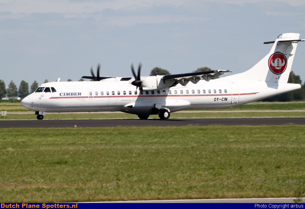 OY-CIN ATR 72 Cimber Air by airbus