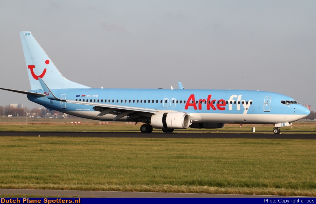 PH-TFB Boeing 737-800 ArkeFly by airbus
