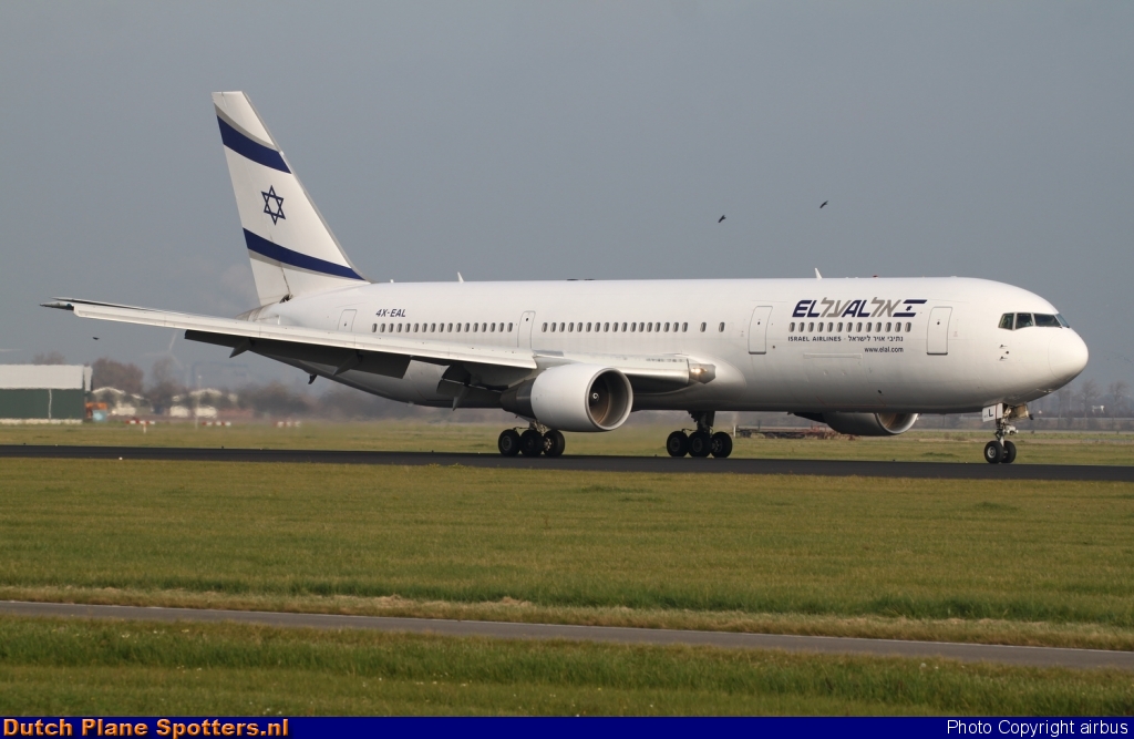 4X-EAL Boeing 767-300 El Al Israel Airlines by airbus