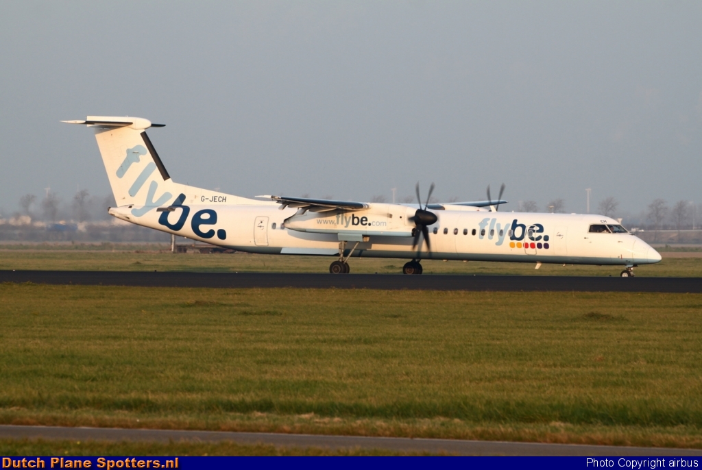 G-JECH Bombardier Dash 8-Q400 Flybe by airbus