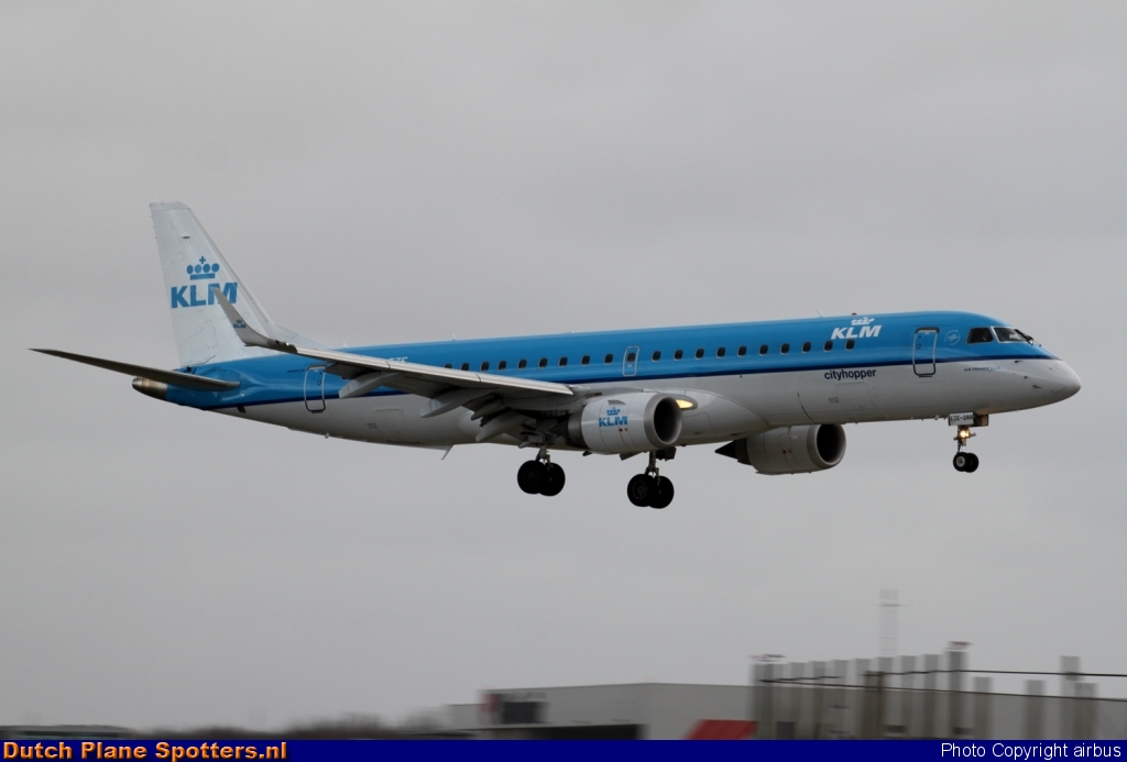 PH-EZE Embraer 190 KLM Cityhopper by airbus