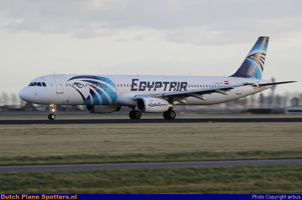 SU-GBV Airbus A321 Egypt Air by airbus