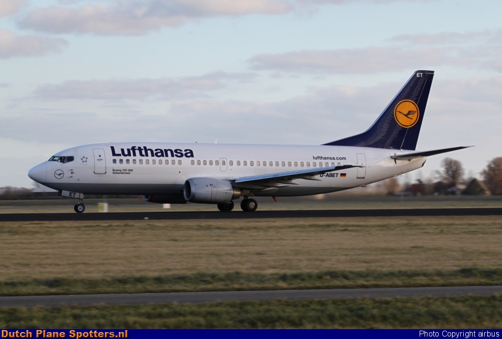 D-ABET Boeing 737-300 Lufthansa by airbus