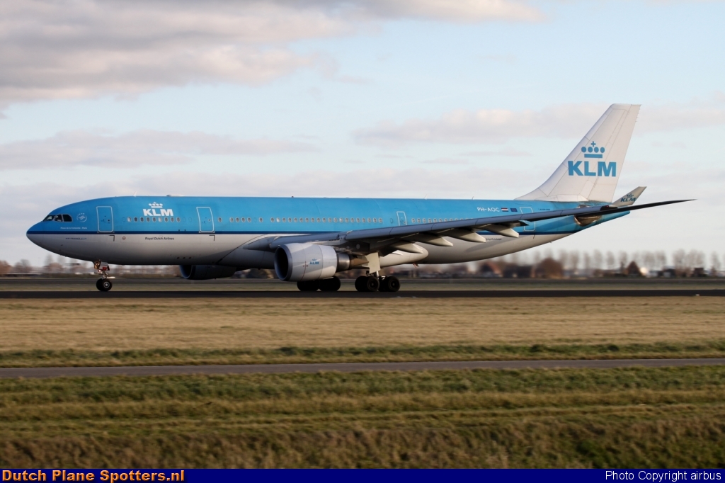 PH-AOC Airbus A330-200 KLM Royal Dutch Airlines by airbus