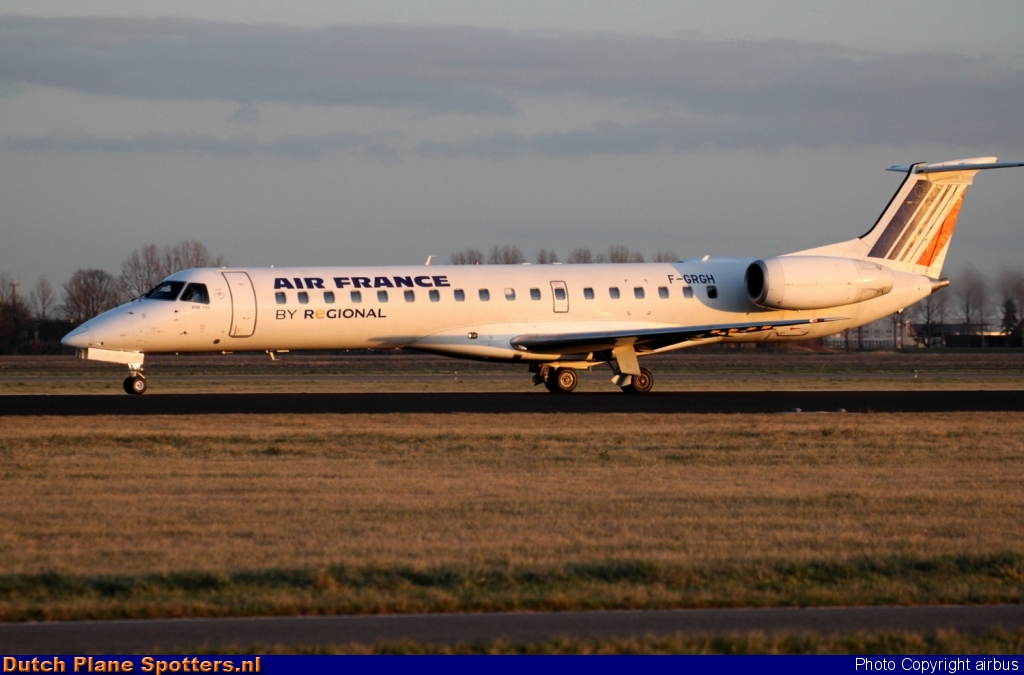 F-GRGH Embraer 145 Air France by airbus