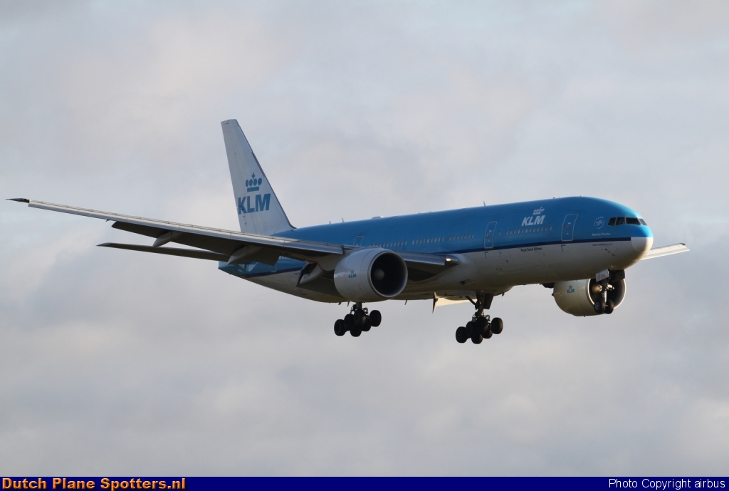 PH-BQM Boeing 777-200 KLM Royal Dutch Airlines by airbus
