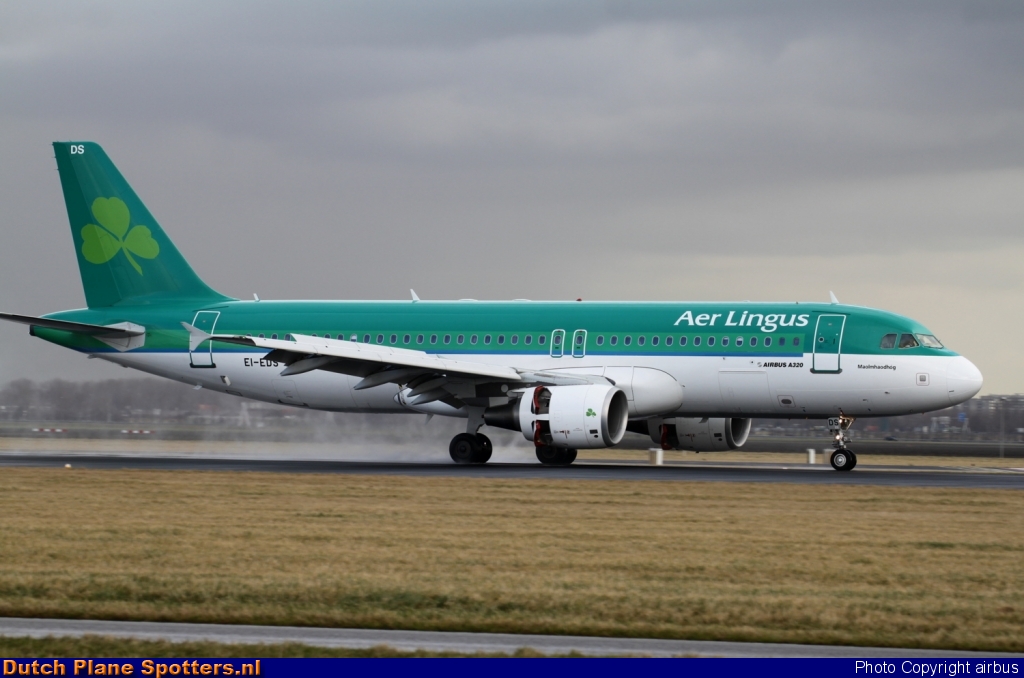 EI-EDS Airbus A320 Aer Lingus by airbus