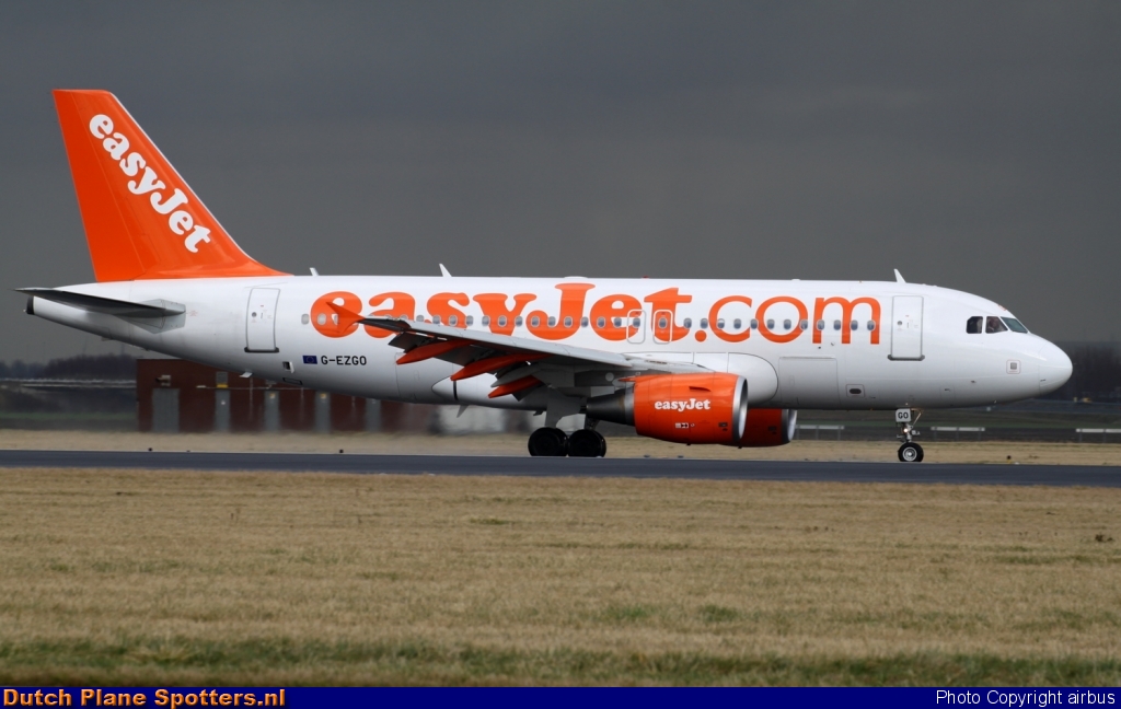 G-EZGO Airbus A319 easyJet by airbus